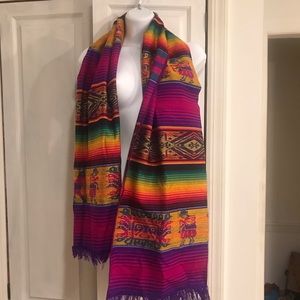 Pashmina multicolored Mexican Style